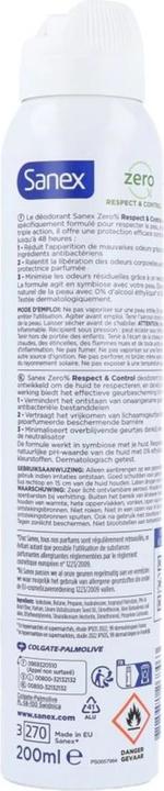 Produktbild Sanex Deodorant Spray Zero% Normale Haut 200ml (Spray, 200 ml)