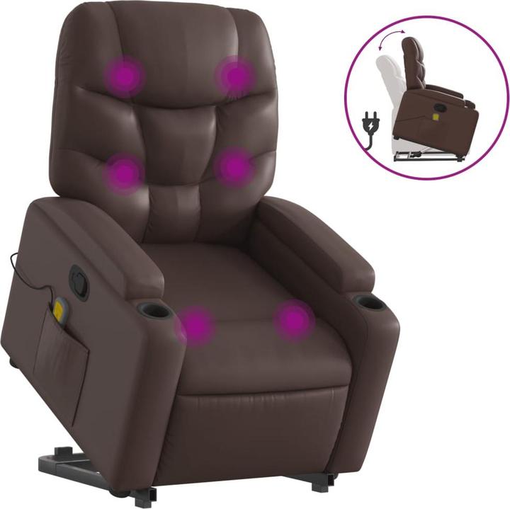 Image du produit vidaXL Massagesessel mit Aufstehhilfe