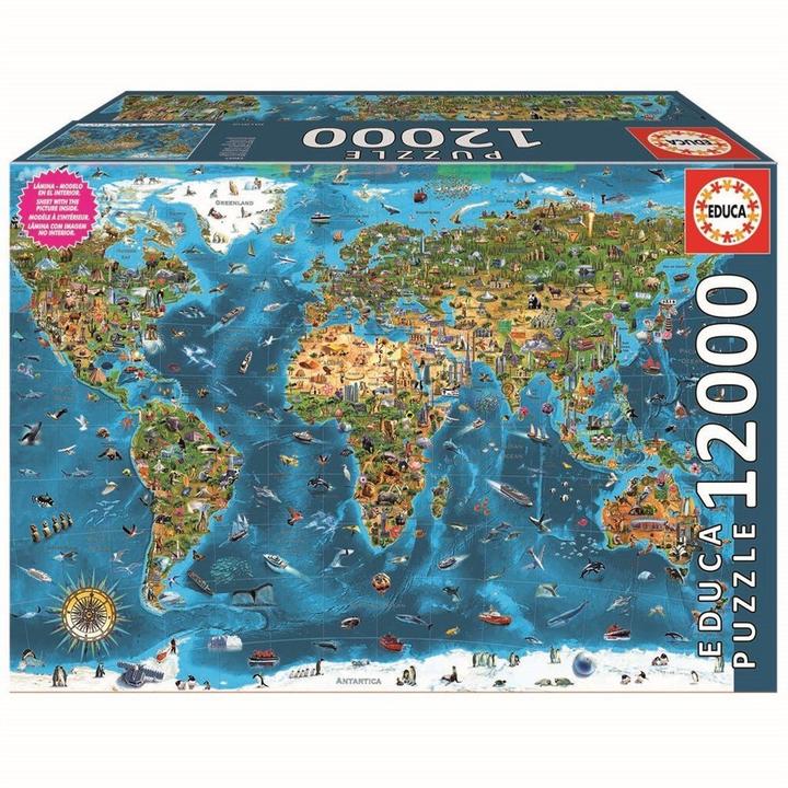 Produktbild Educa Weltwunder (12000 Teile)
