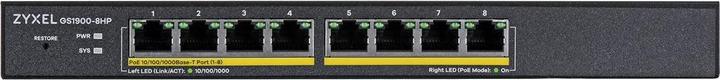 Produktbild Zyxel GS1900-8HP V3 (8 Ports)