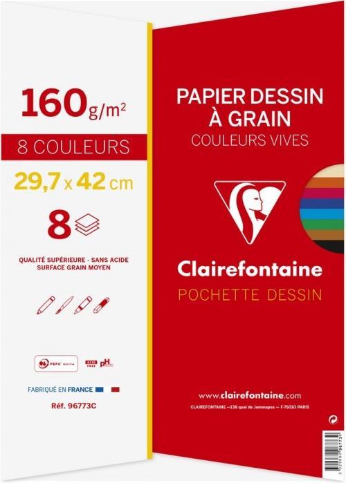Immagine prodotto Clairefontaine Lezioni d'arte (160 g/m², 8 x)