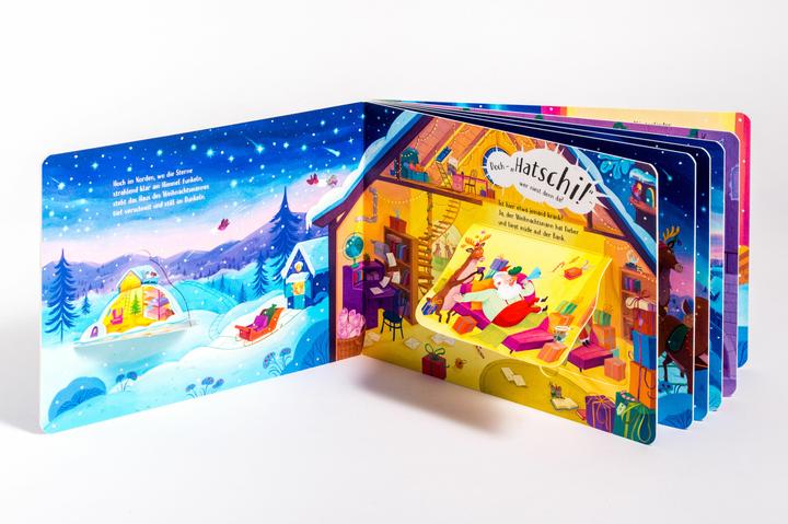 Actual product image Morgen kommt der Weihnachts-Schneemann (German, Anastasia Zababashkina, Lena Walde, 2025)