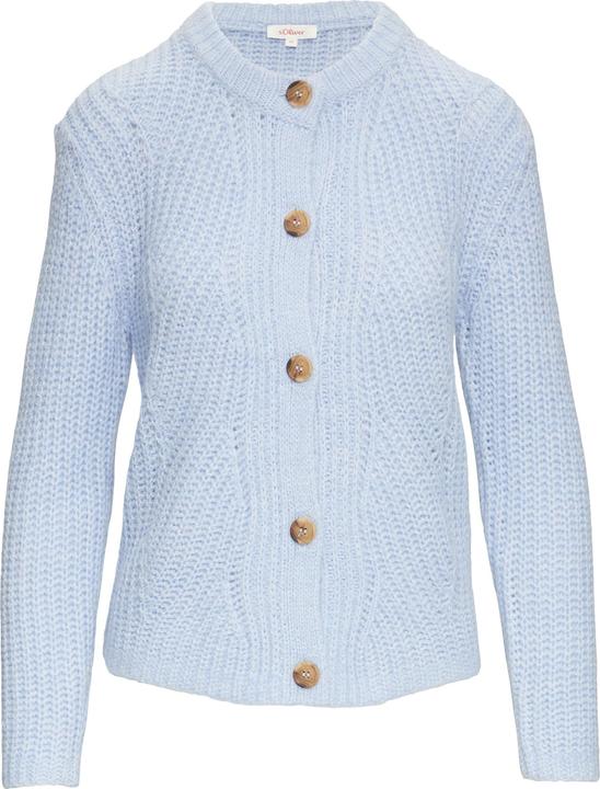 Actual product image S.Oliver Strickjacke Weicher Strickcardigan aus Alpakamix (48)