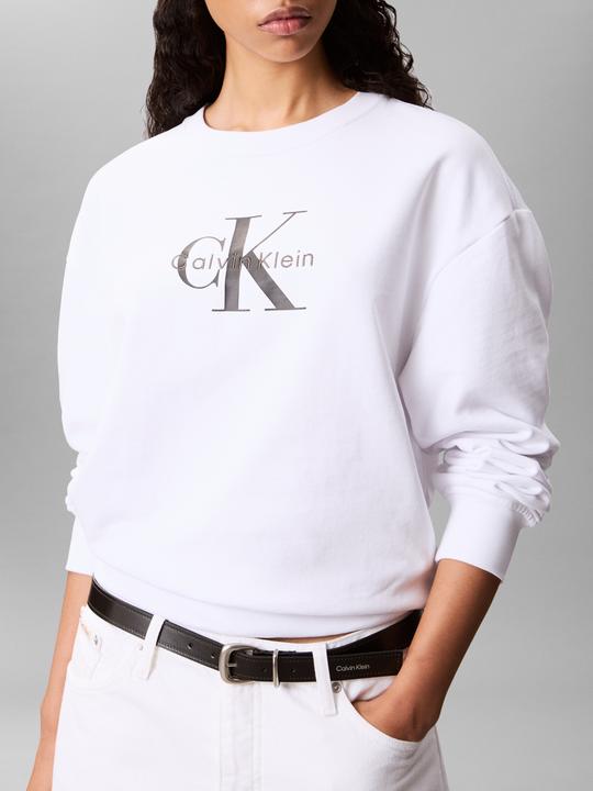 Actual product image Calvin Klein Jeans Ls Monologo French Terry Rlxd Cr (S)