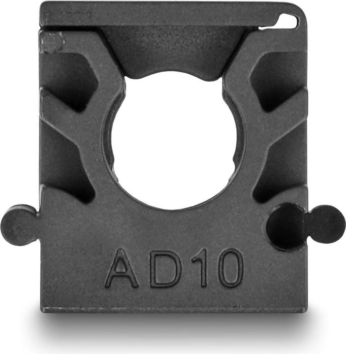 Produktbild Delock Kabelschlauchhalter 10 mm, 8 Stück, Schwarz