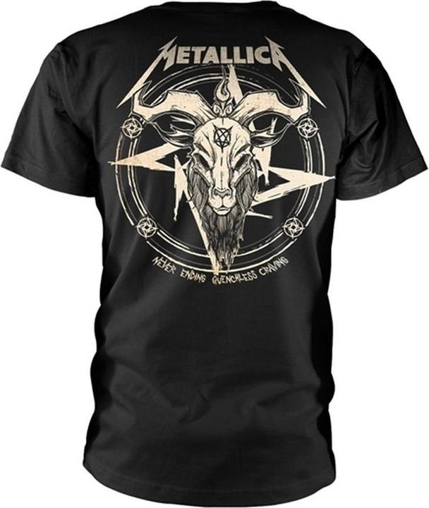 Immagine prodotto Metallica T-Shirt unisexe adulte "Se le tenebre avessero un figlio" (Si les ténèbres avaient un fils) (L)