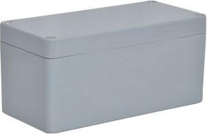 RS PRO GF Polyester Gehäuse Grau Aussenmass 110 x 75 x 75mm IP66 (Gehäuse)