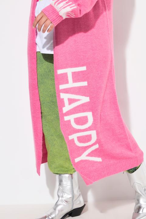 Produktbild Angel of Style Long-Strickjacke, Straight Fit, HAPPY-Statements (58)