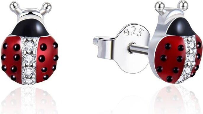 Produktbild Moiss Playful stud earrings made of silver Ladybugs E0000672 (L)