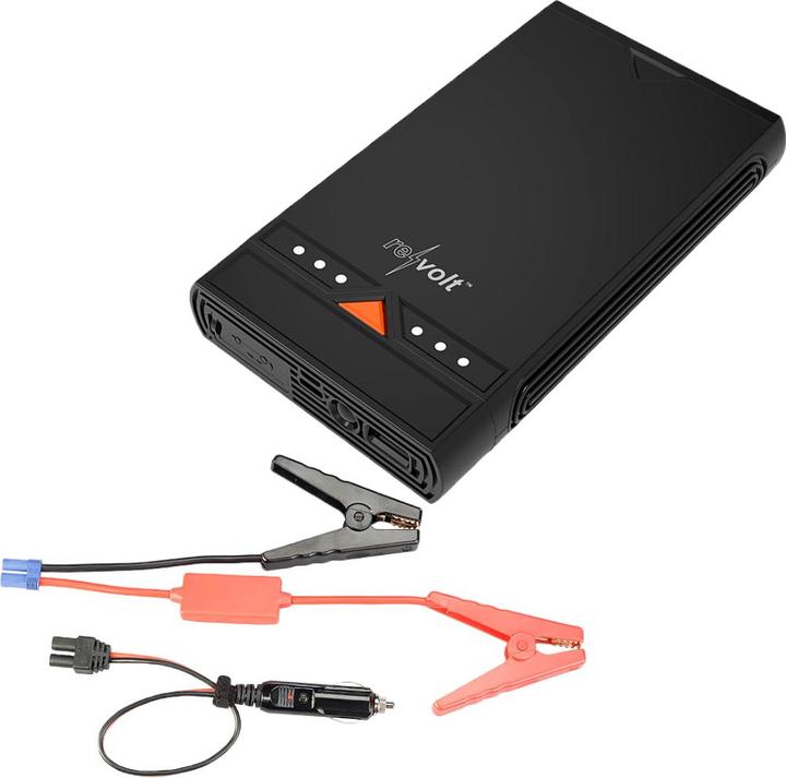 Image du produit Revolt Démarreur de voiture 3 en 1 (6 A, 15300 mAh)