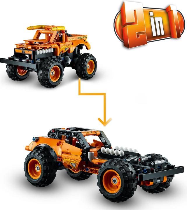 Produktbild LEGO Monster Jam - El Toro Loco (42135, LEGO Technic)