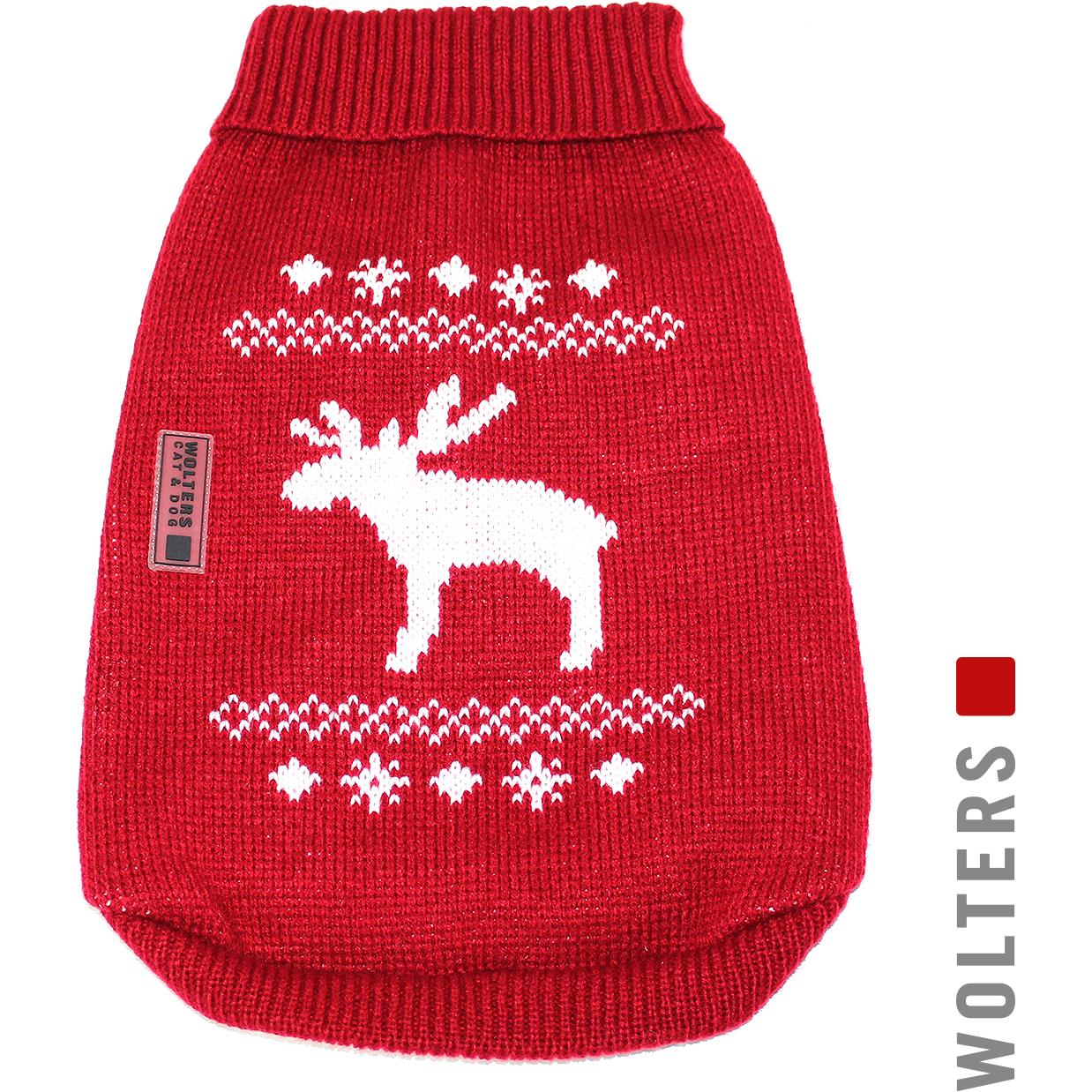 Thumbnail - Wolters Strickpullover Elch für Hunde- (Hundepullover), Hundebekleidung