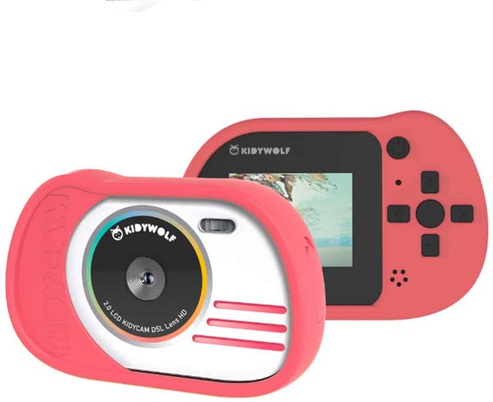 Actual product image Kidywolf Photo and video camera pink