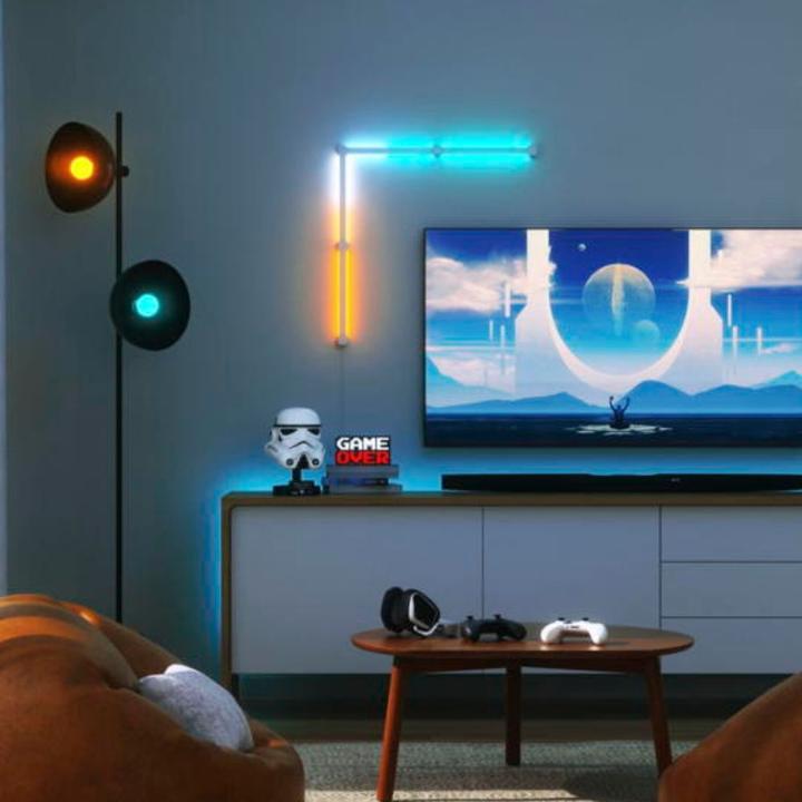 Image du produit Nanoleaf Set de démarrage Lines Squared (Multicolore, 252 cm, Intérieur)