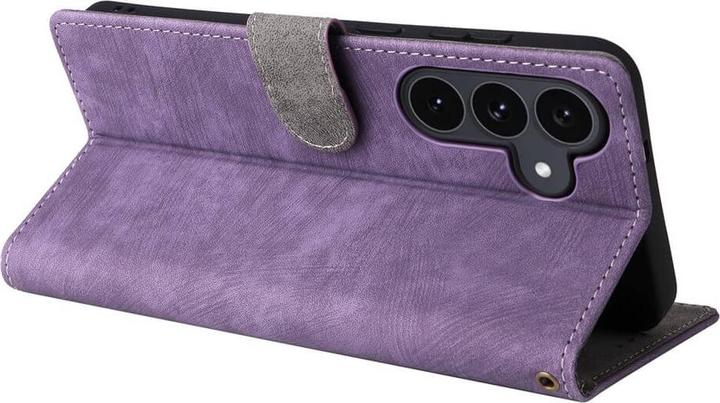 Actual product image Cover-Discount Galaxy S25 FE - Ledertasche mit RFID Blocker (Samsung Galaxy S25 FE)