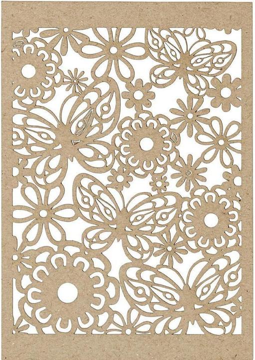 Produktbild Creativ Company Spitzenpapier Natur (200 g/m², 10 x)