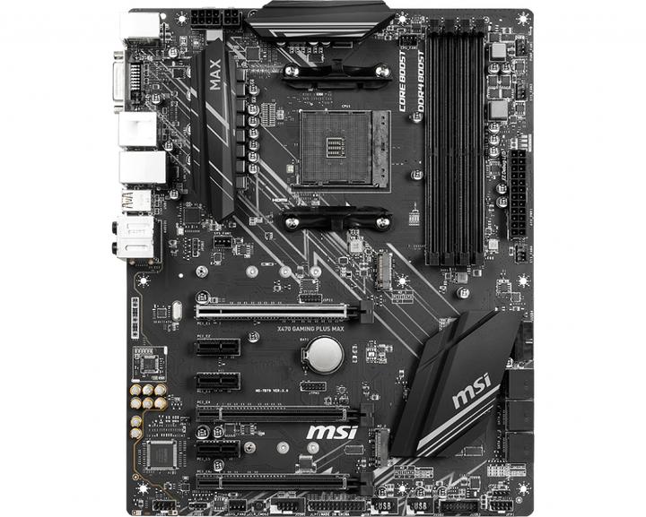Actual product image MSI X470 Gaming Plus Max (AM4, AMD X470, ATX)
