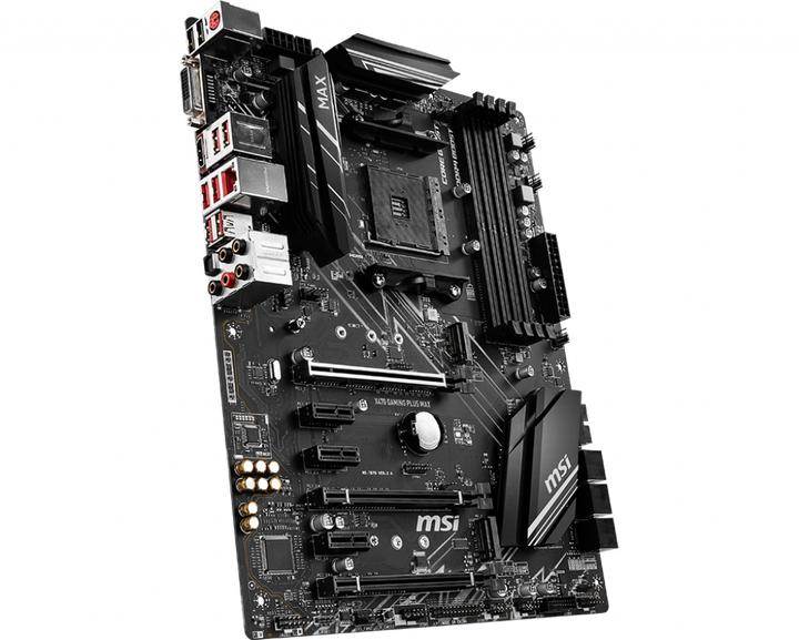 Actual product image MSI X470 Gaming Plus Max (AM4, AMD X470, ATX)