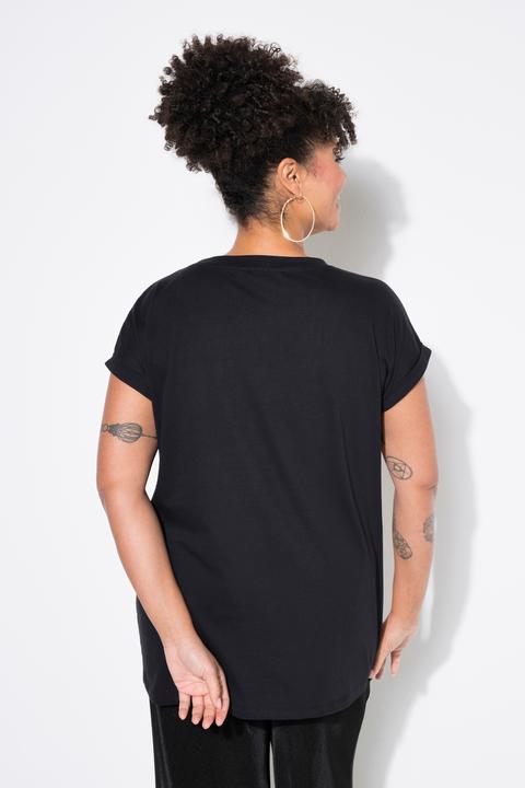 Immagine prodotto Miamoda T-Shirt, Golddruck, Kette am Ausschnitt (50)