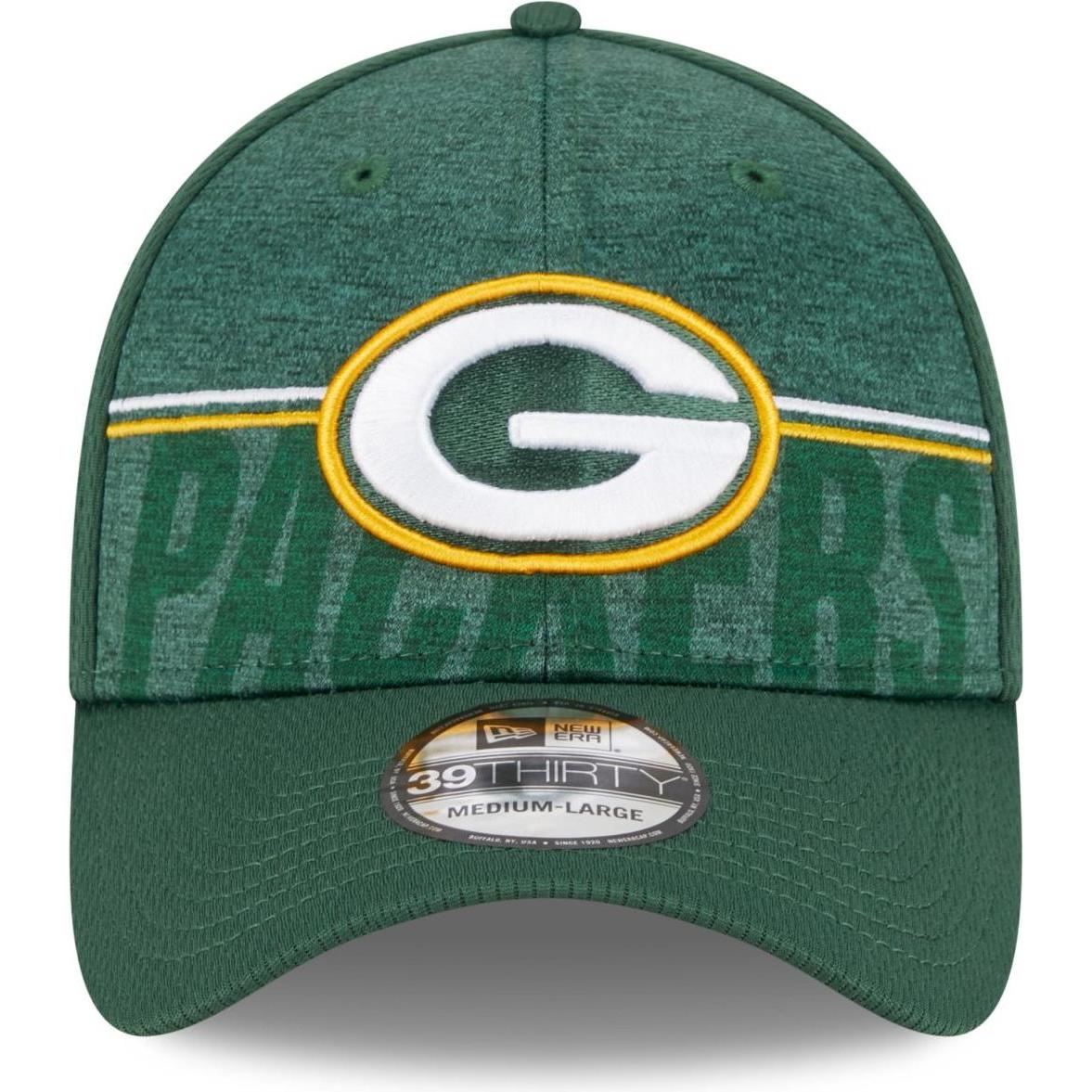 Thumbnail - New Era, Herren, Cap, 39Thirty Cap - TRAINING 2023 Green Bay Packers - S/M, Mehrfarbig, (M)