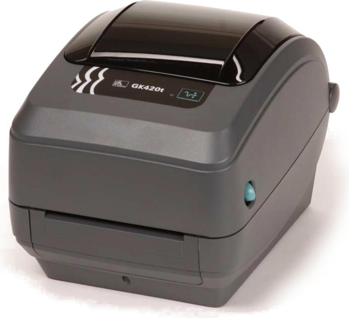Actual product image Zebra GK420t (203 dpi)