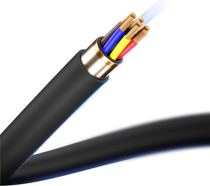 Produktbild 3MK HyperSilicone Cable USB-C/USB-C kabel 2m 100W Czarny/Black (2 m, USB 2.0, 100 W)