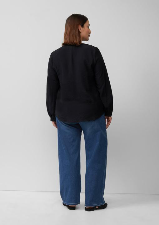 Immagine prodotto s.Oliver Bluse Strukturierte Bluse aus Viskosemix mit Raffung (44)