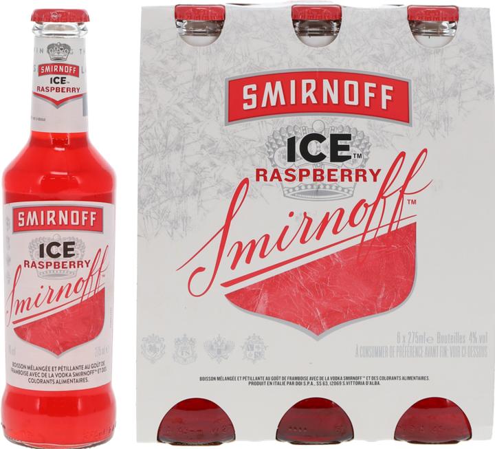 Actual product image Smirnoff Ice Raspberry (1 x 27.5 cl)