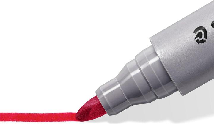Productafbeelding Staedtler Lumocolor flipchart marker 356 Flipchart marker met ronde punten (Veelkleurig, 2 mm, 8 x)