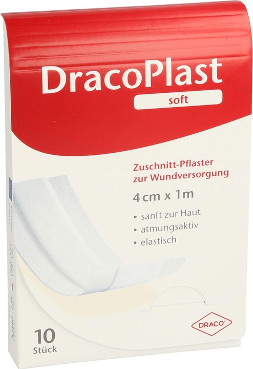 Actual product image Dracco Draco Plast Soft plaster 1mx4cm, 1 pc. plaster (1 x)