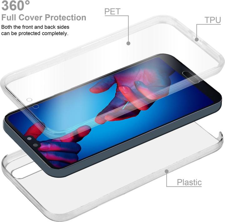 Produktbild Cadorabo TPU Hülle 360 Grad Case (Cubot P20)