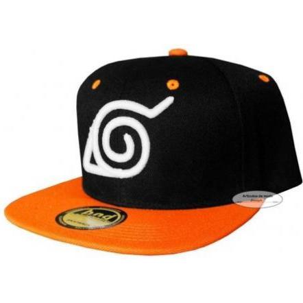 GED, Herren, Cap, Naruto Shippuden Cappellino (L) : Logo Orange, Mehrfarbig