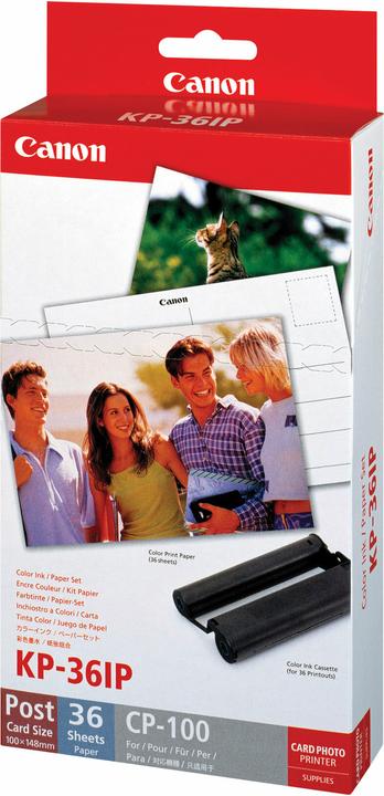 Produktbild Canon Kp-36ip (255 g/m², 148 x 100 mm, 36 Stk.)