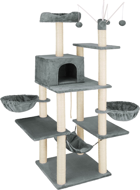 Produktbild tectake Lilou (165 cm, Dunkelgrau)