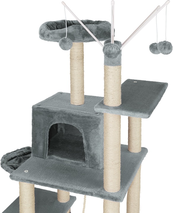 Produktbild tectake Lilou (165 cm, Dunkelgrau)