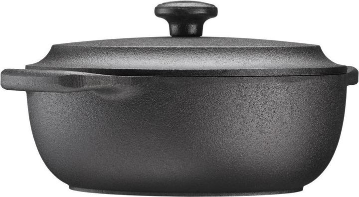 Actual product image Skeppshult Cast Iron Roaster Mini 24 x 18 cm 5000 (24 cm, Casserole + Stewpot, Cast iron)