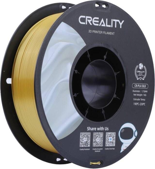 Immagine prodotto Creality Oro di seta (PLA, 1.75 mm, 1000 g, Oro)