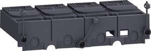 Produktbild Schneider Electric LV429516, Anschlussblockabdeckung, 1 Stück(e), Schwarz, IP40, 162 mm, 161 mm