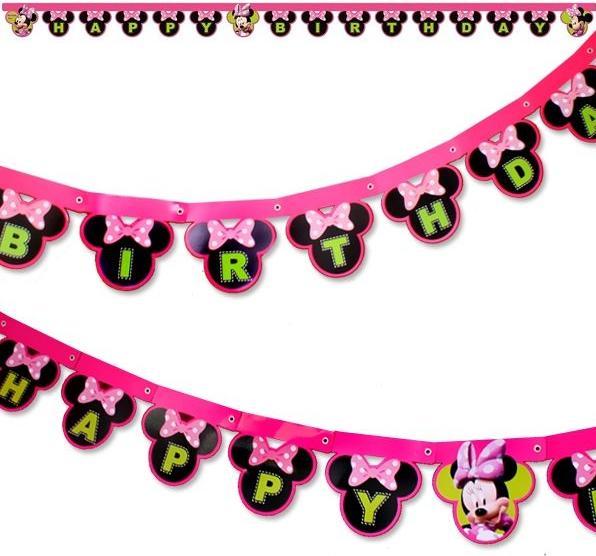 Immagine prodotto Minnie Mouse Ghirlanda Minnie Buon Compleanno (1 pz.)
