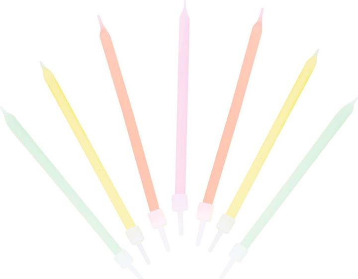TALKING TABLES Birthday candles pastel - 16 pieces (16 pcs.)