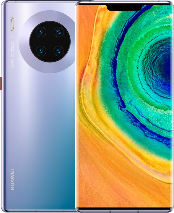 Produktbild Huawei Mate 30 Pro (256 GB, Silver, 6.53", Dual SIM, 40 Mpx, 4G)