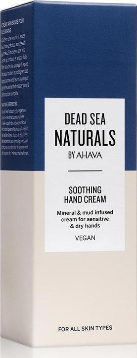 Actual product image Ahava Dead Sea Naturals Soothing Hand Cream Working Hands Moisturiser Intensive Relief and Treatment 100ml (100 ml)