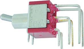 Produktbild Velleman 90° Vertical Toggle Switch Dpdt On-On