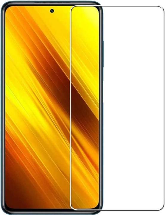 Actual product image Screenguard Xiaomi Poco X3 bulletproof glass protective film Case Friendly Design (1 Piece, Xiaomi Poco X3)