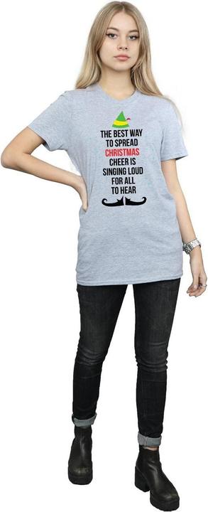 Produktbild Elf Christmas Cheer Text TShirt (3XL)