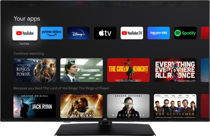 JVC LT-43VUQ3455 LED-TV UHD QLED TIVO (43", QLED, 4K, 2024)