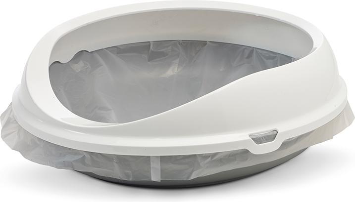 Actual product image Savic Cat toilet Figaro (Cat litter tray open)