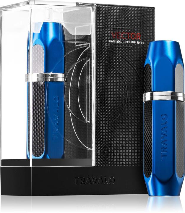 Actual product image Travalo Vector refillable perfume atomiser blue 5 ml (Eau de toilette, 5 ml)