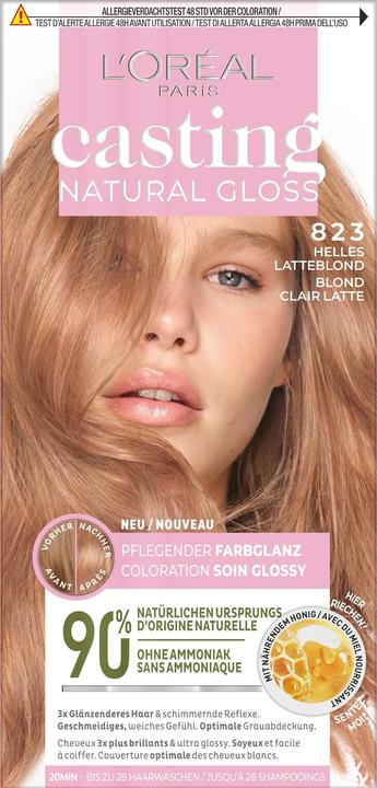 Image du produit L'Oréal Paris Casting Creme (823 Blond latté clair)