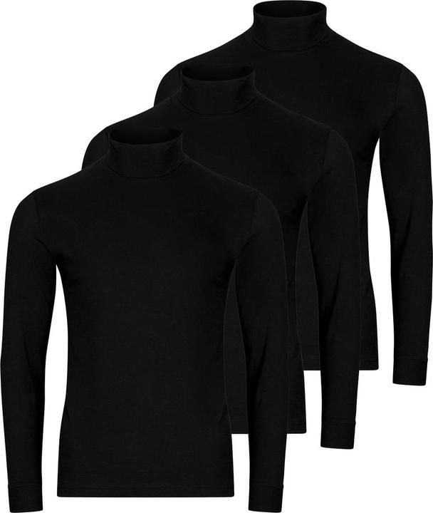 Produktbild Ragman 3er Pack Basic Rollkragenshirt (S)